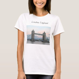 Camiseta Ponte de Londres no t-shirt das senhoras
