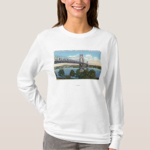 Camiseta Ponte de Médio-Hudson a histórico nacional de