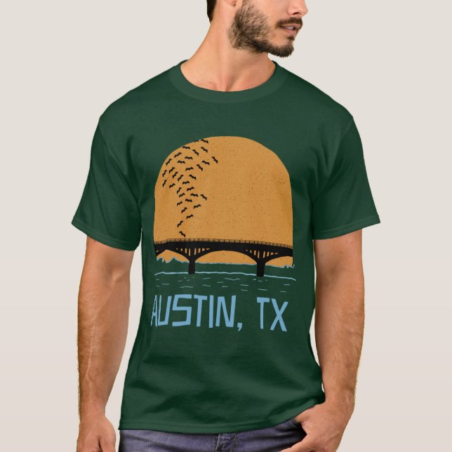 Camiseta Ponte de morcego Austineas menino (Frente)