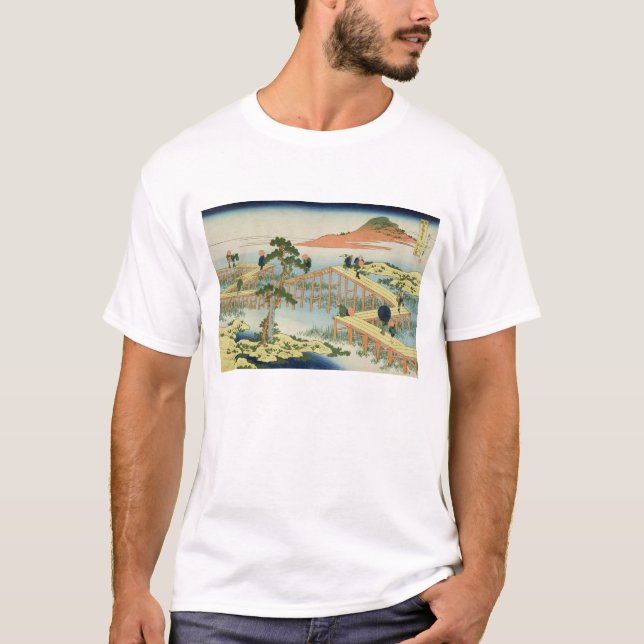 Camiseta Ponte de oito porções, província de Mucawa, Japão, (Frente)