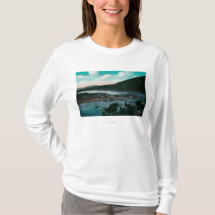 Camiseta Ponte de suspensão do rio de Klondyke, Alaska