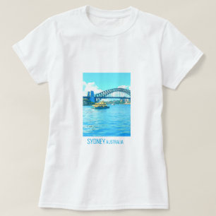 Camiseta Ponte de Sydney Ferry Harbor