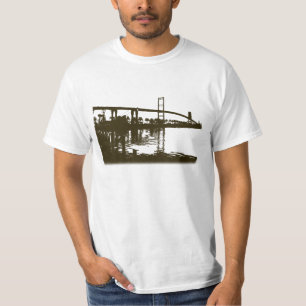 Camiseta Ponte de Vincent Thomas no t-shirt de Brown