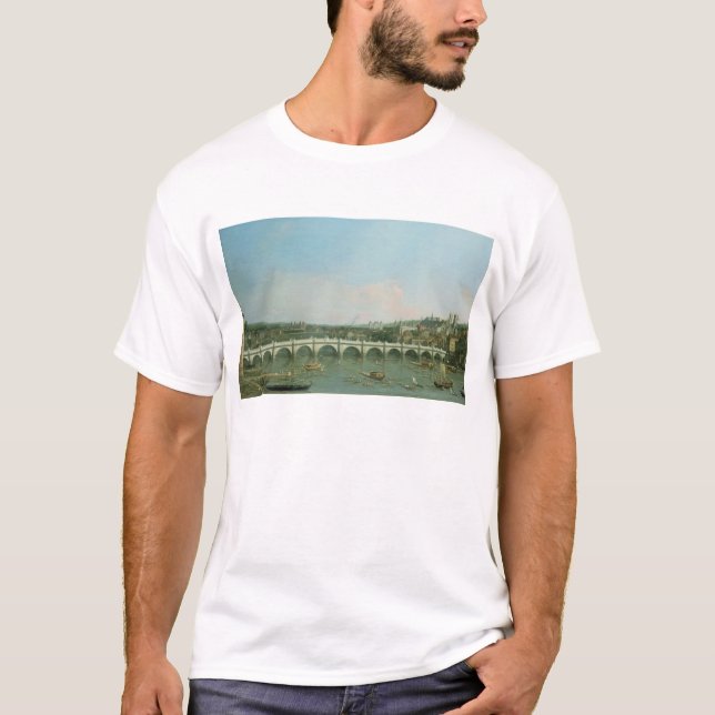Camiseta Ponte de Westminster do norte com Lambeth (Frente)