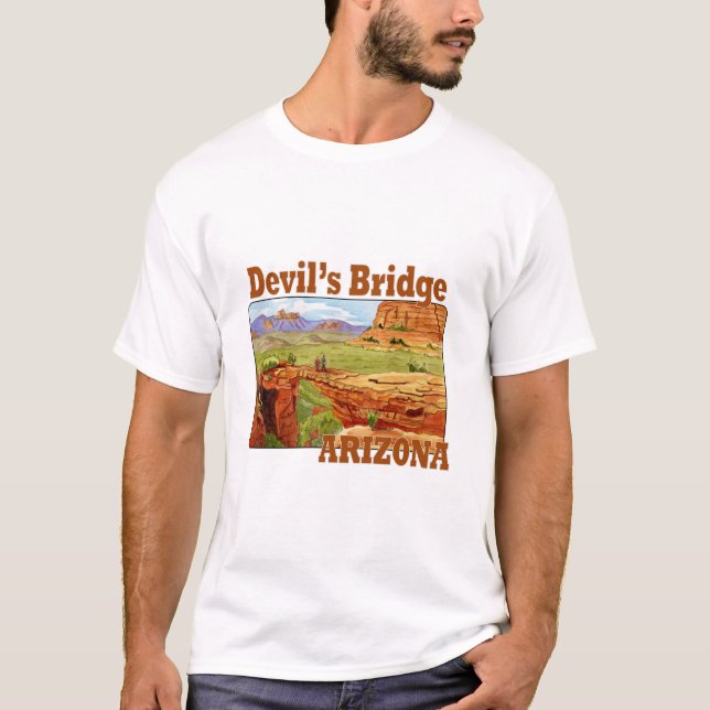 Camiseta Ponte do diabo, Arizona (Frente)