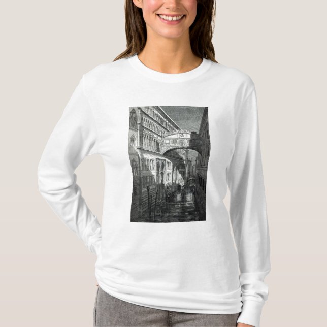 Camiseta Ponte dos suspiros, Veneza (Frente)