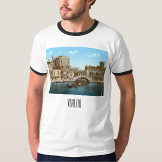 Camiseta Ponte e canal em Veneza (1900)