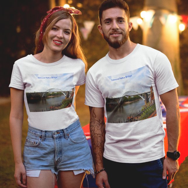 Camiseta Ponte Edmund Pettus em Selma, Alabama (Edmund Pettus Bridge in Selma, Alabama T-Shirt)