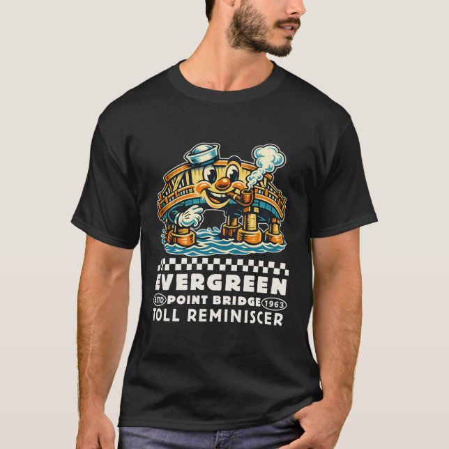 Camiseta ponte evergreen point rola reminiscente (Frente)