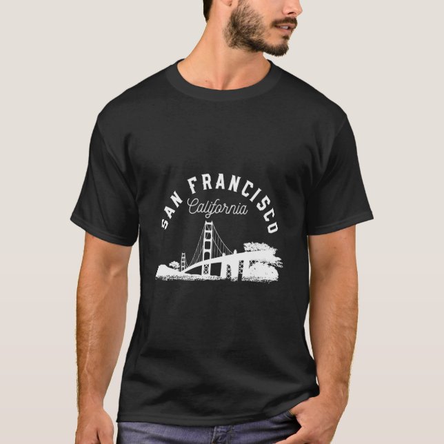 Camiseta Ponte Golden Gate de São Francisco (Frente)