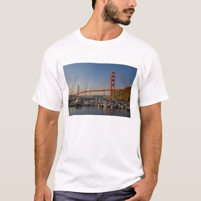 Camiseta Ponte Golden Gate e São Francisco 2 (Frente)