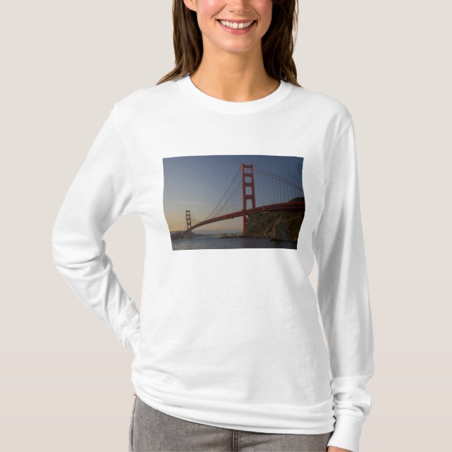 Camiseta Ponte Golden Gate e São Francisco 3 (Frente)