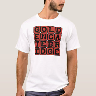 Camiseta Ponte Golden Gate, Marco de São Francisco