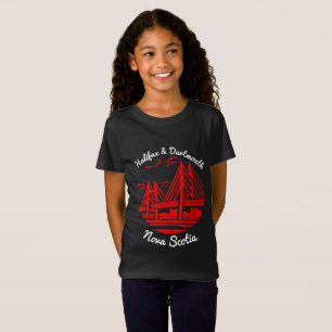 Camiseta Ponte Halifax e Dartmouth Nova Scotia