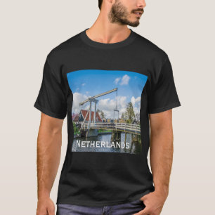 Camiseta Ponte holandesa de madeira elevadora nos Países Ba