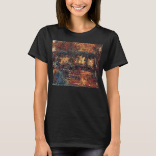 Camiseta Ponte Japonesa de Claude Monet, Arte Fino Antigo