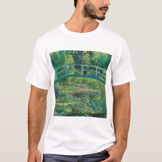 Camiseta Ponte Japonesa (Water-Lily Pond), Monet (Frente)