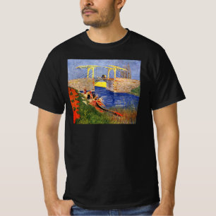 Camiseta Ponte Langlois em Arles por Vincent van Gogh