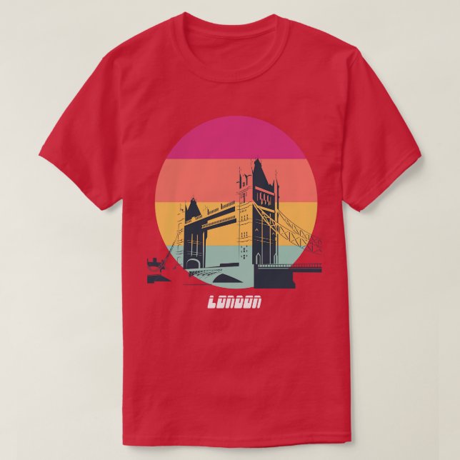 Camiseta Ponte Londres 4 (Frente do Design)