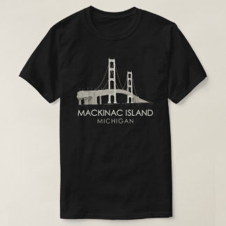 Camiseta Ponte Mackinac Island Excelente Michigan Huron