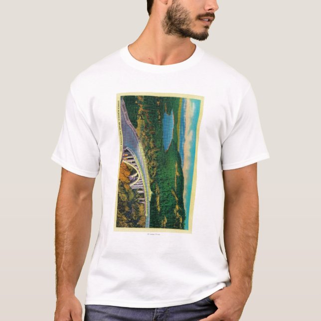 Camiseta Ponte memorável de Donner e (Frente)