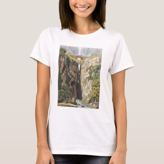 Camiseta Ponte natural, Valle d'Icononzo (lito colorido) (Frente)