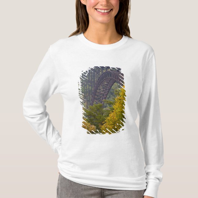 Camiseta Ponte New River Gorge, New River Gorge (Frente)