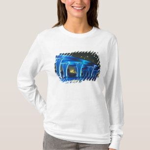Camiseta Ponte noturna no Porto de Miami, Flórida