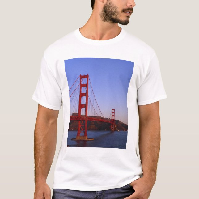 Camiseta Ponte Ouro Gate, São Francisco, Califórnia, 2 (Frente)