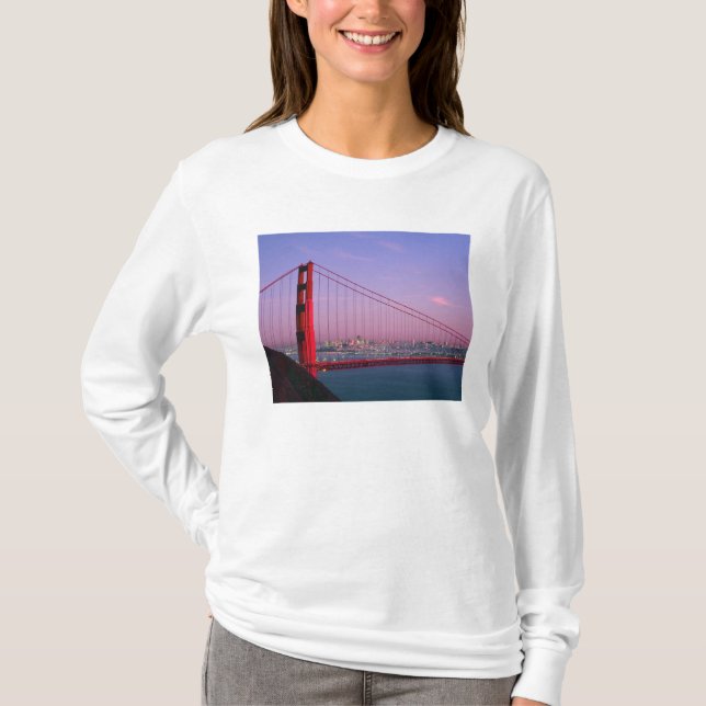 Camiseta Ponte Ouro Gate, São Francisco, Califórnia, 7 (Frente)