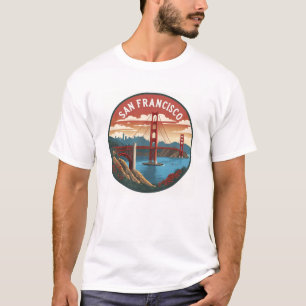 Camiseta Ponte ouro Portão San Francisco