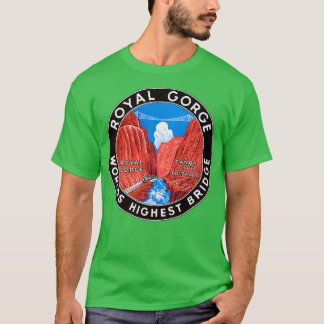 Camiseta Ponte Royal Gorge de 1930