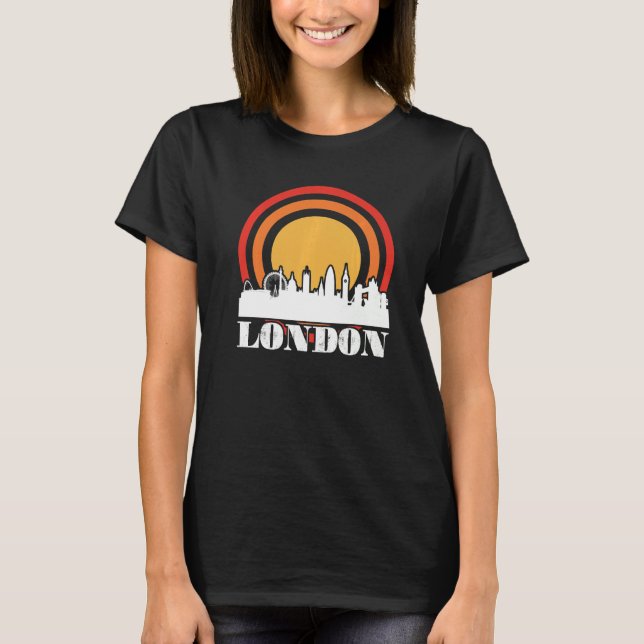 Camiseta Ponte Skyline Tower De Londres E Big Ben Em Westmi (Frente)
