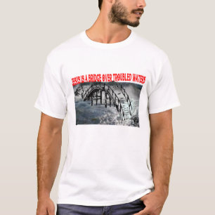 Camiseta Ponte sobre águas turvas