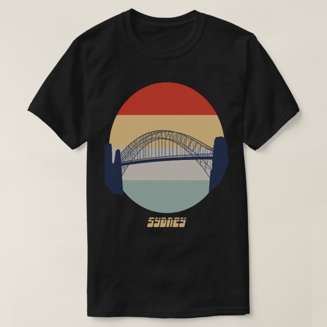 Camiseta Ponte Sydney Harbor 2 (Frente do Design)