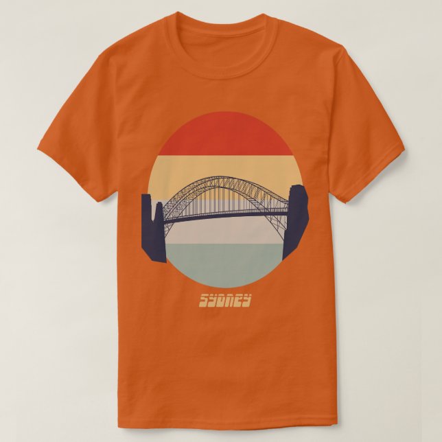 Camiseta Ponte Sydney Harbor 2 (Frente do Design)