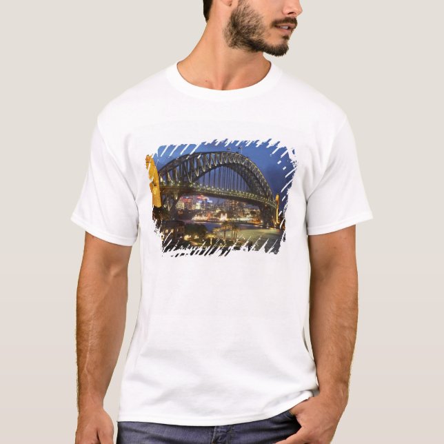 Camiseta Ponte Sydney Harbor e Hotel Park Hyatt Sydney (Frente)