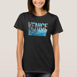 Camiseta Ponte Venice Venezia Itália Gondola Rialto