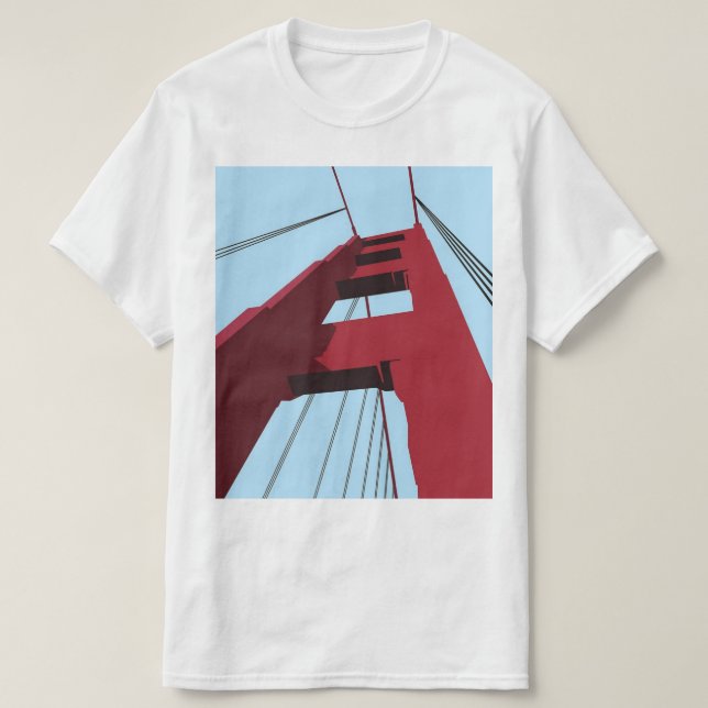 Camiseta ponte vermelha (Frente do Design)