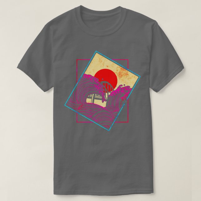 Camiseta Ponte Wave Sun (Frente do Design)