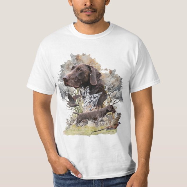 Camiseta Ponteiro alemão Shorthired (Frente)
