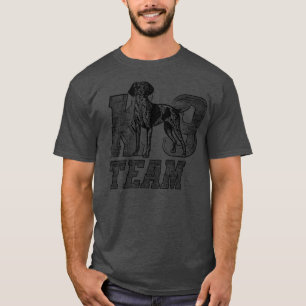 Camiseta Ponteiro curto alemão do grupo K9