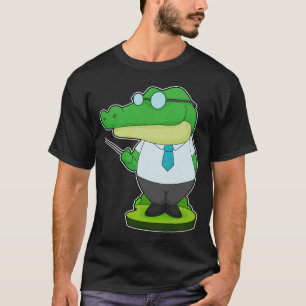 Camiseta Ponteiro do Professor Crocodilo