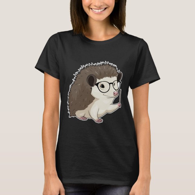 Camiseta Ponteiro do Professor Hedgehog (Frente)