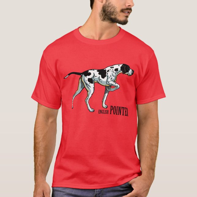 Camiseta ponteiro inglês (Frente)
