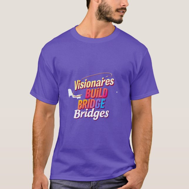 Camiseta Pontes de compilação dos visionários (Frente)