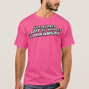 Camiseta Pontes queimadas na saia da arca