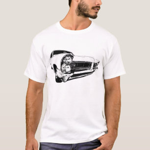 Camiseta Pontiac 1965 Prix grande no branco