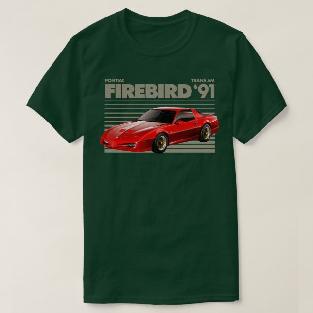 CAMISETA PONTIAC FIREBIRD TRANS AM (Frente do Design)