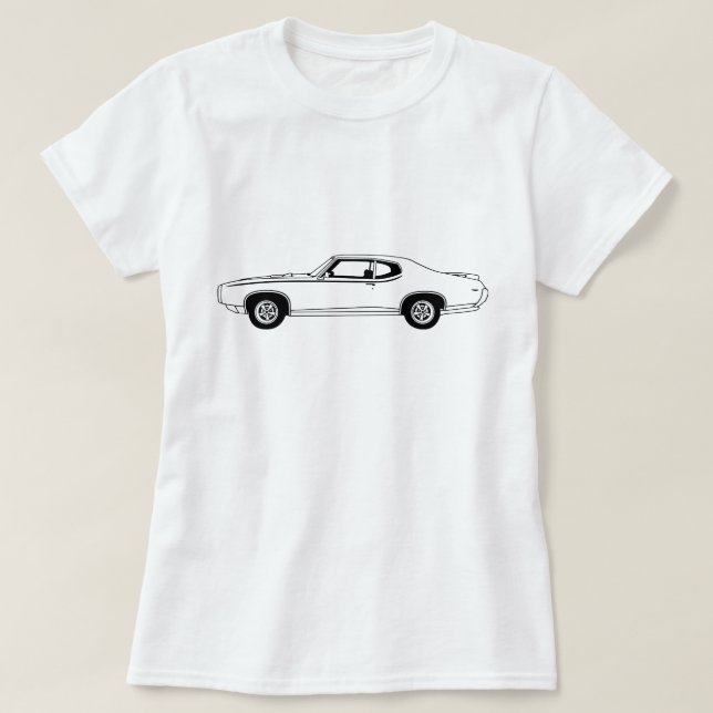 CAMISETA PONTIAC GTO JUDGE 1969 (Frente do Design)